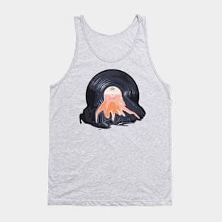 vinyl disc Tank Top